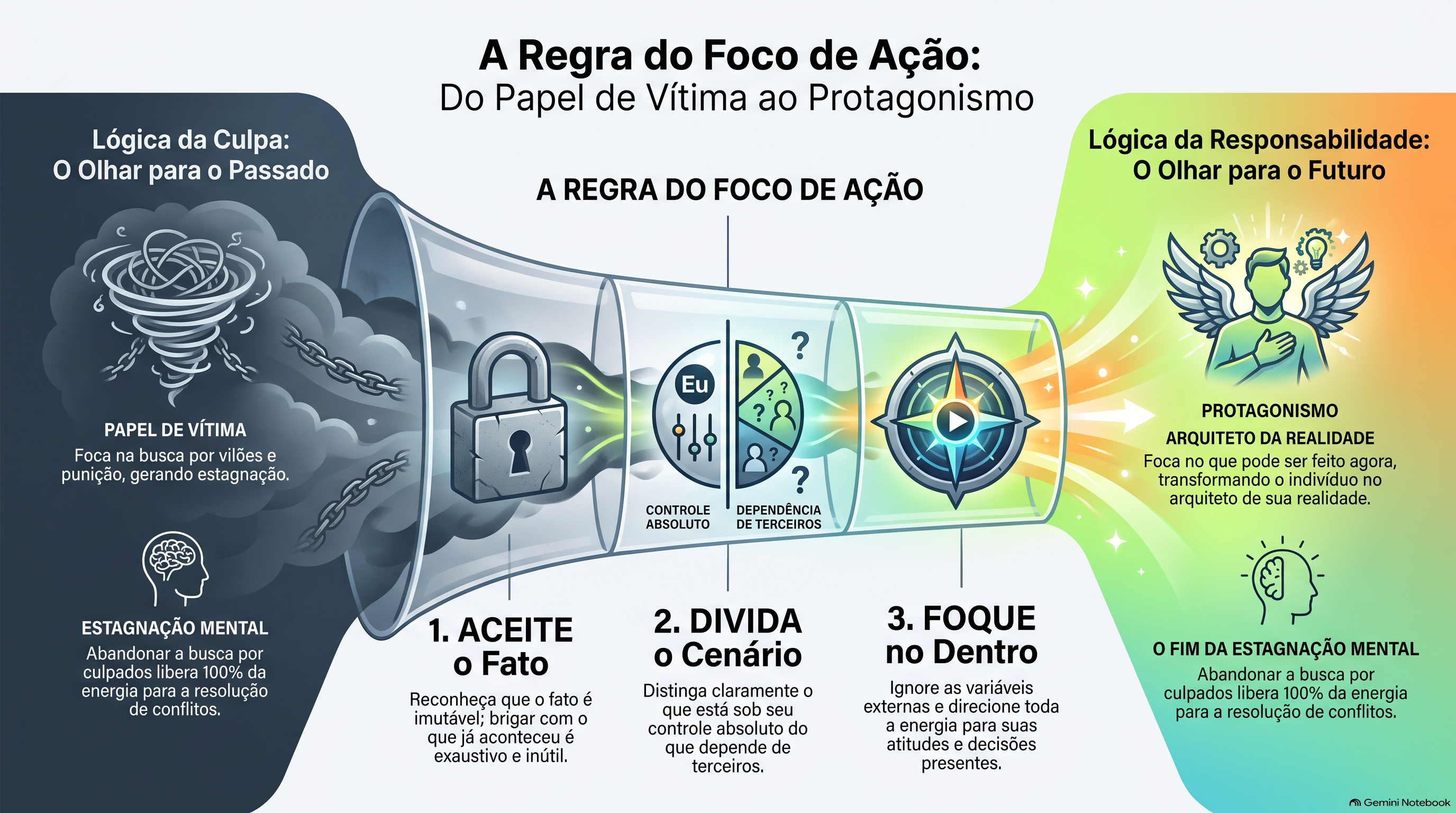 O que é a regra do foco de ação no AGV?